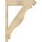 Ekena Millwork Funston Rough Sawn Arts and Crafts Outlooker, Douglas Fir, 6"W x 26"D x 34"H OUT06X26X34FST03RDF - alternate 3